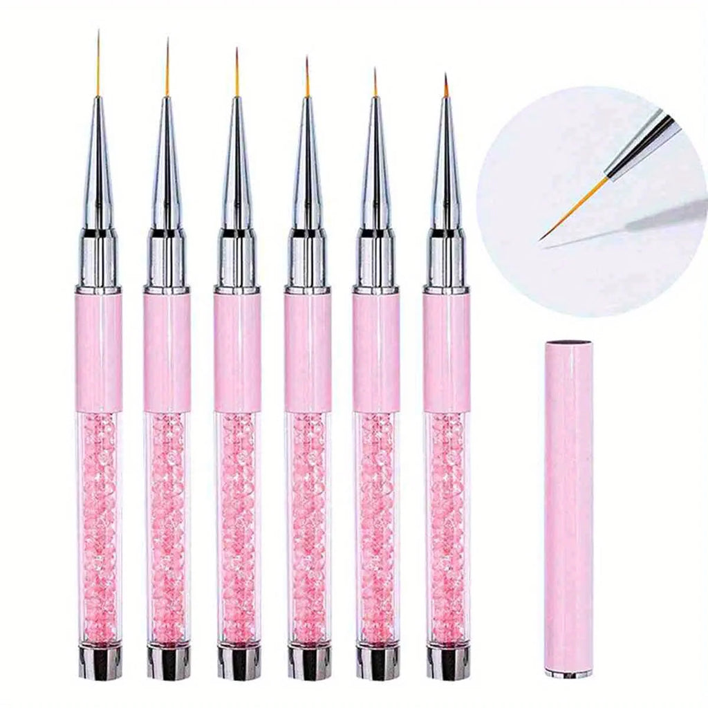 UV Gel Nail Art Liner Brush | Ultra-Thin Stripe Drawing Pen Nail Art Liner Brush QXL
