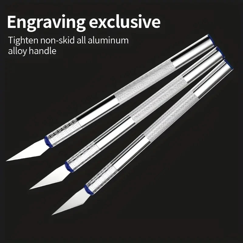 13-Pc Precision Carving Knife Set | DIY Art & Craft Cutting Kit Craft Knife Set QXL