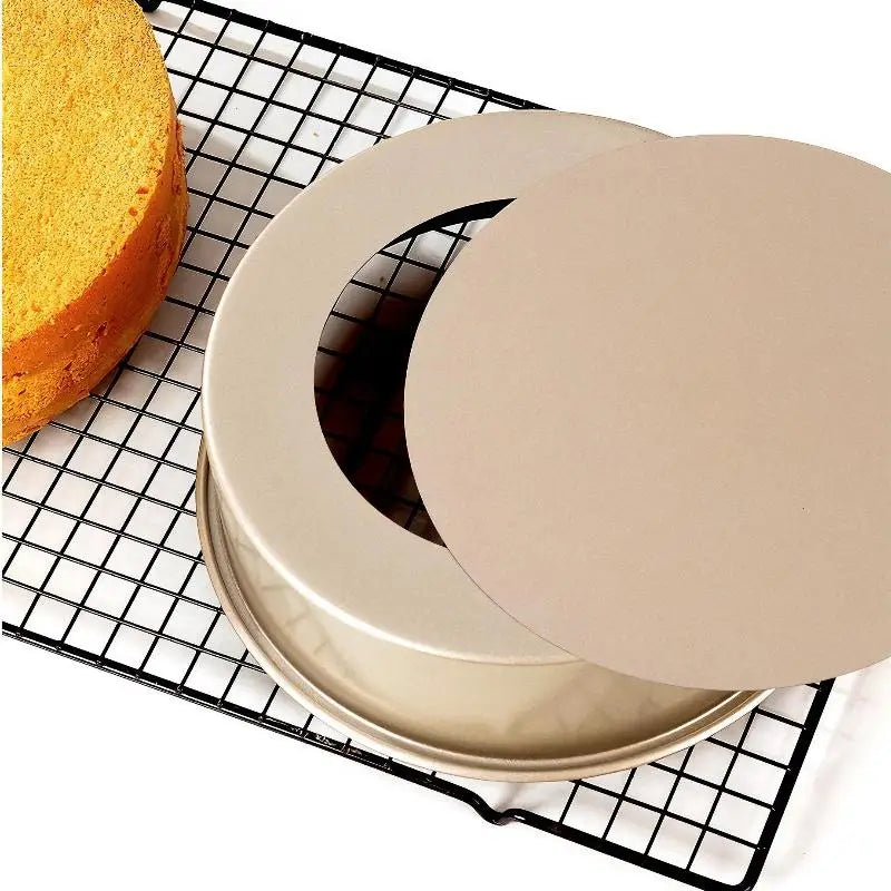 Non-Stick Round Cake Mold | Aluminum & Removable Base Cake Mold QXL
