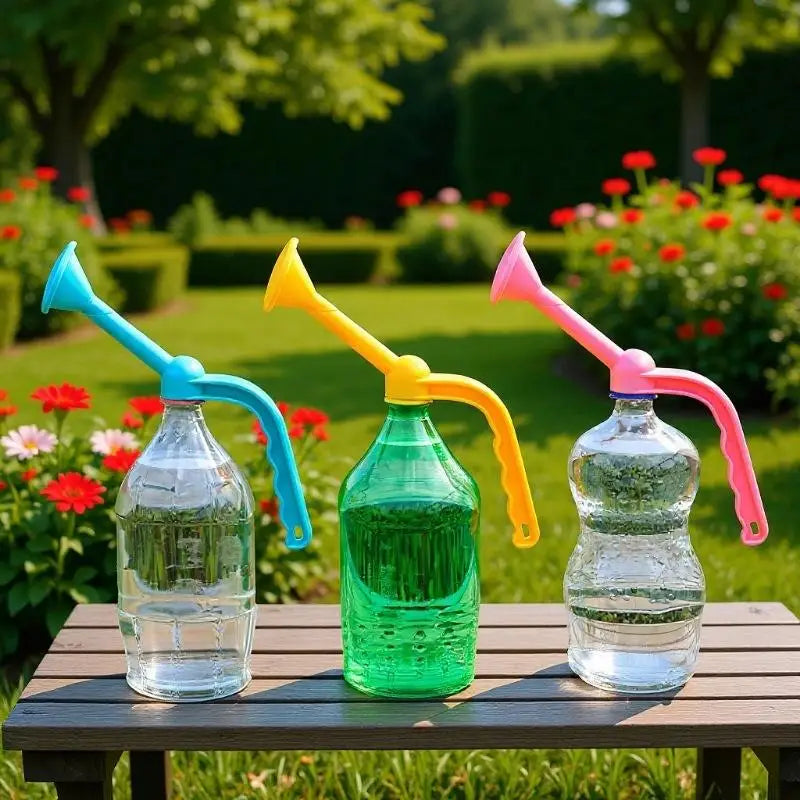 Long-Spout Plant Watering Can with Spray Bottle | PP Plastic Plant Watering Can QXL