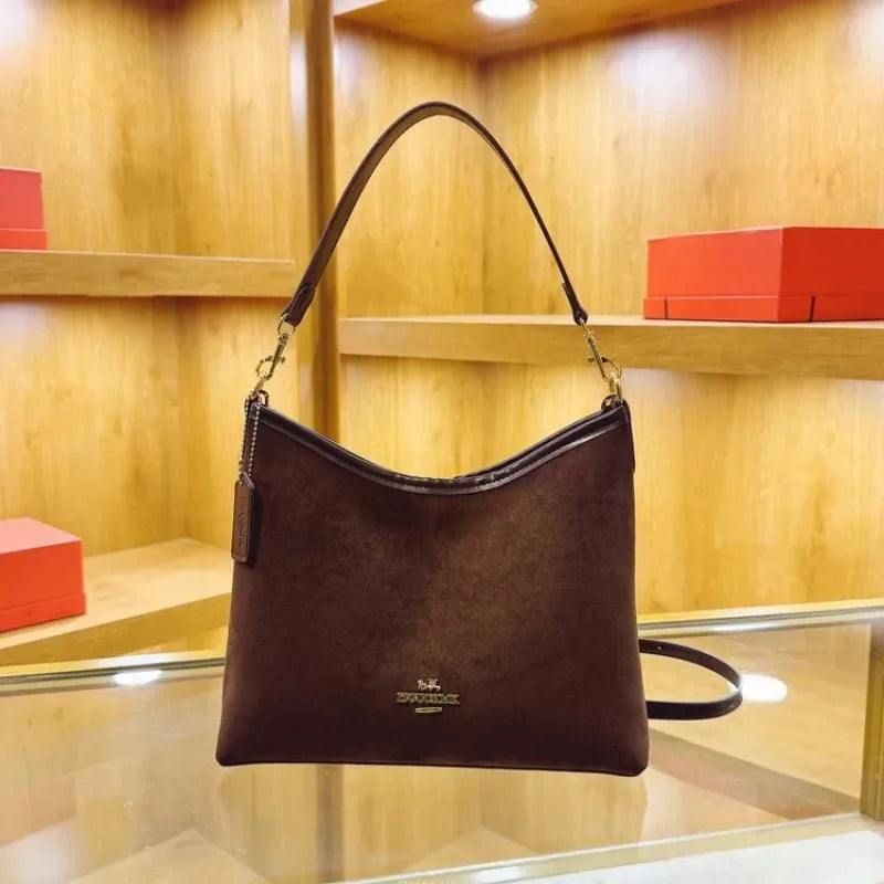Large Capacity Retro Crossbody Bag | Elegant Niche Design Crossbody Bag QXL