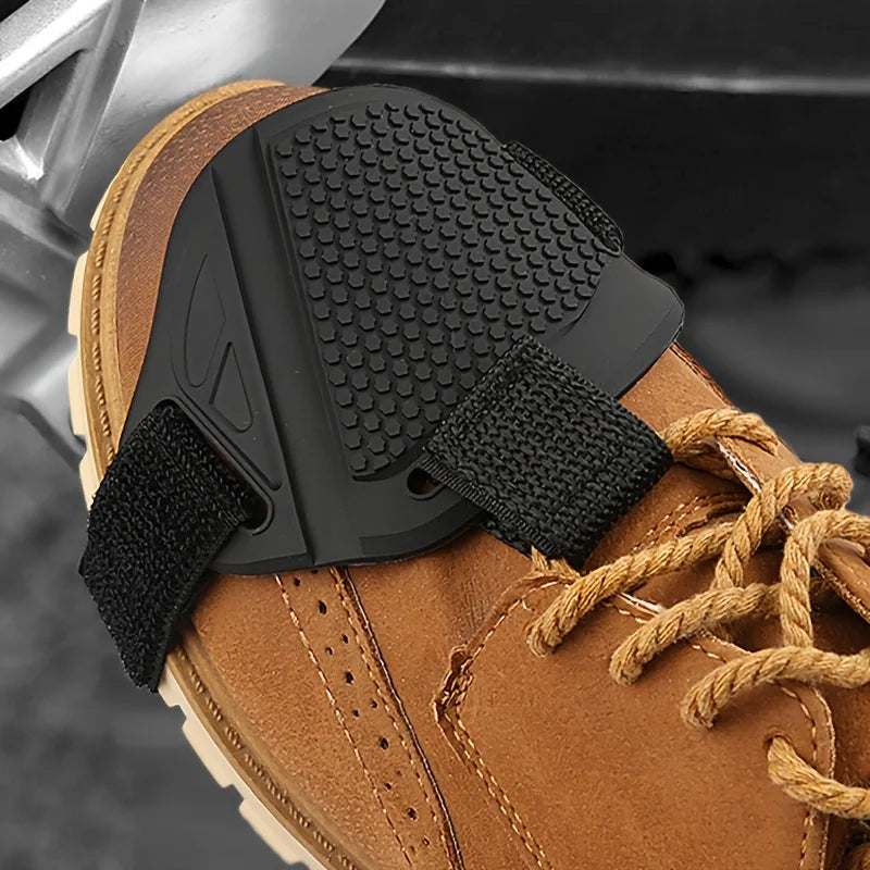 Motorcycle Gear Shift Pad & Boot Protector | Universal Fit Boot Shift Protector QXL