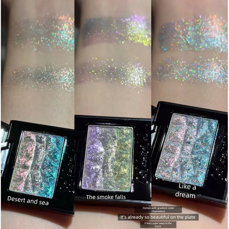 Coldnwild Chameleon Gradient Monochrome Eyeshadow Color Block Eyeshadow QXL