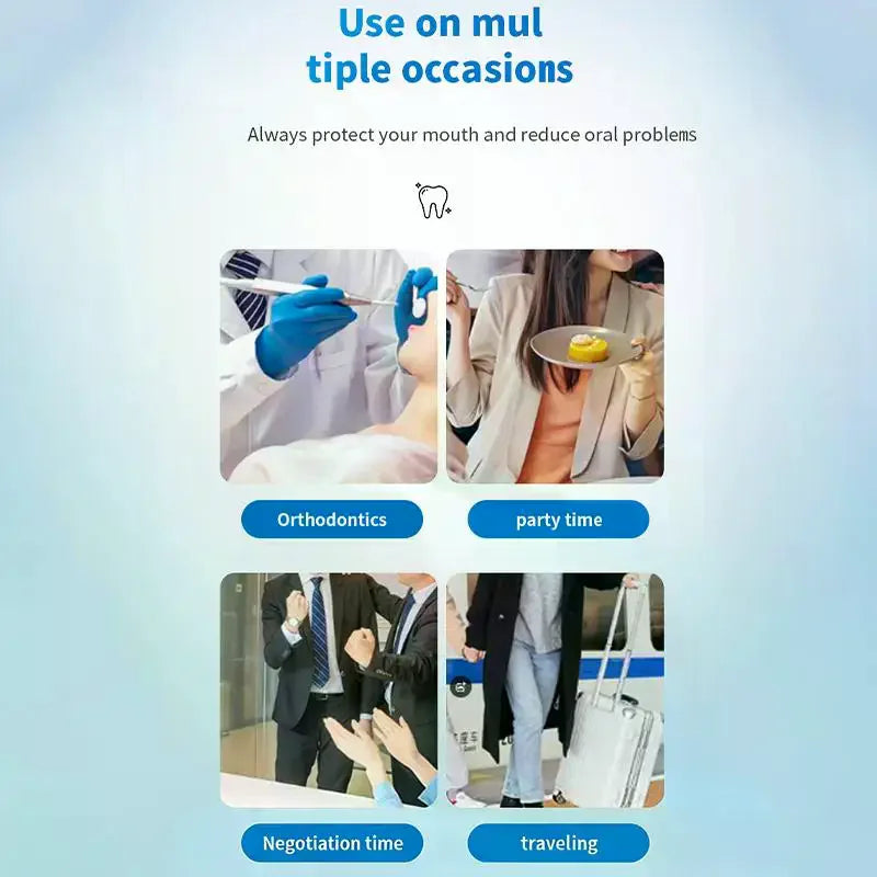 5-in-1 Disposable Toothbrush – Bursting Bead, Floss & Toothpick Disposable Toothbrush QXL