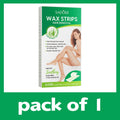 Natural Aloe Wax Hair Removal Strips | Face, Lip & Body Kit Wax Hair Removal Strips QXL A