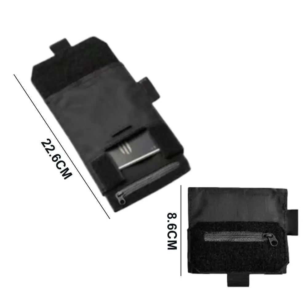 Slim Hidden Belt Wallet | Travel Cash, Card & Passport Pouch Travel Belt Wallet QXL