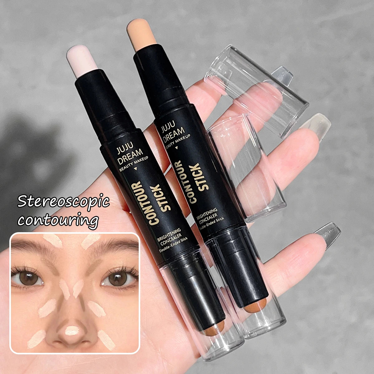 JUJU Dream Double-Ended Contour & Highlight Stick Contour Highlight Stick QXL