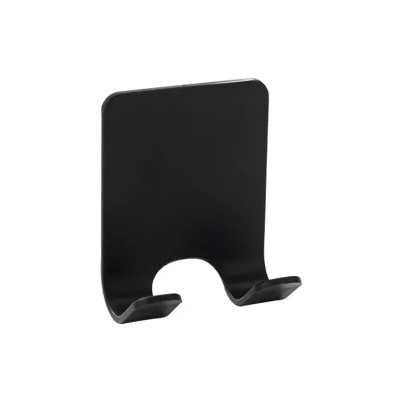 Adhesive Shower Razor Holder Hook Rack | 2/4 Pack Razor Holder Hook QXL M487 black 4pcs