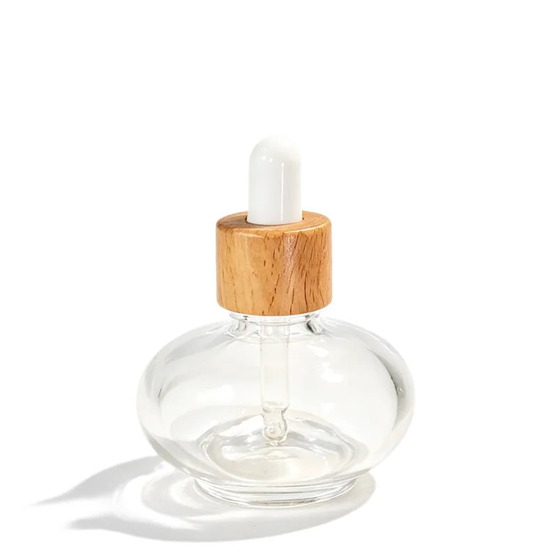 30ml Glass Dropper Bottle | Refillable Essential Oil Travel Vial Glass Dropper Bottle QXL