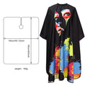 Doodle Camo Barber Cape | Anti-Static Hair Cutting Apron Barber Salon Cape QXL Chunya Textile
