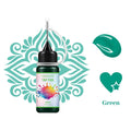 11-Color Waterproof Semi-Permanent Temporary Tattoo Ink 10ml Temporary Tattoo Ink QXL Green