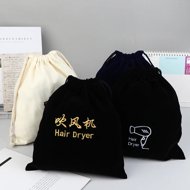 Hair Dryer Drawstring Storage Bag | Dust & Scratch Cover Hair Dryer Storage Bag QXL
