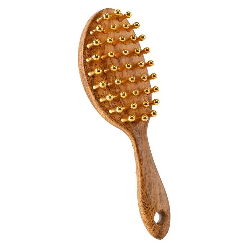 39-Tooth Long-Handle Scalp Massage Comb | Acupoint Stimulator Scalp Massage Comb QXL A