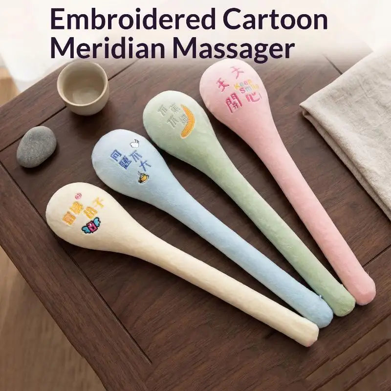 Plush Meridian Tapping Stick | Body Massage Hammer Tool Body Massage Hammer QXL