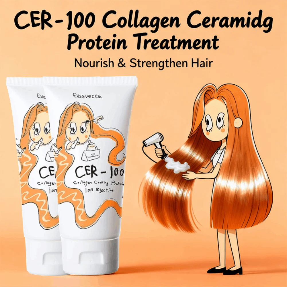 Collagen Keratin Hair Mask – Protein Treatment for Smooth Hair Collagen Hair Mask QXL