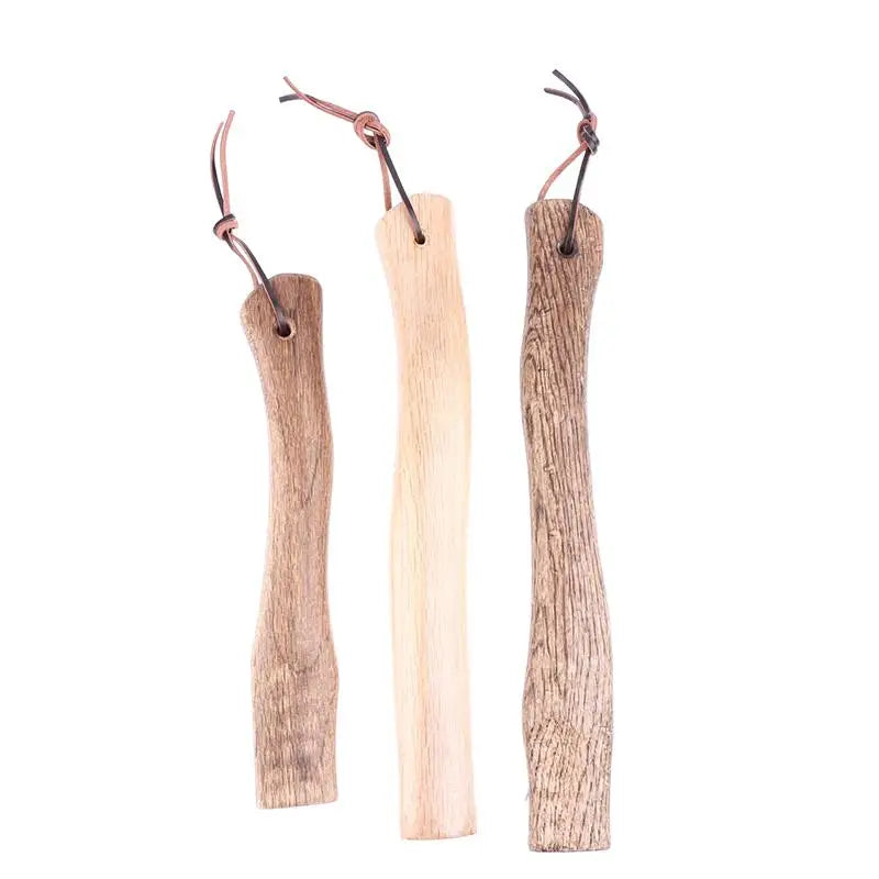 Solid Wood Axe Handle 35cm | Short Replacement Handle Axe Handle QXL