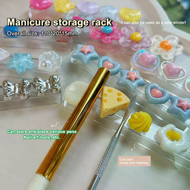 Cartoon Nail Brush Holder & Pen Stand | Salon Organizer Nail Brush Holder QXL