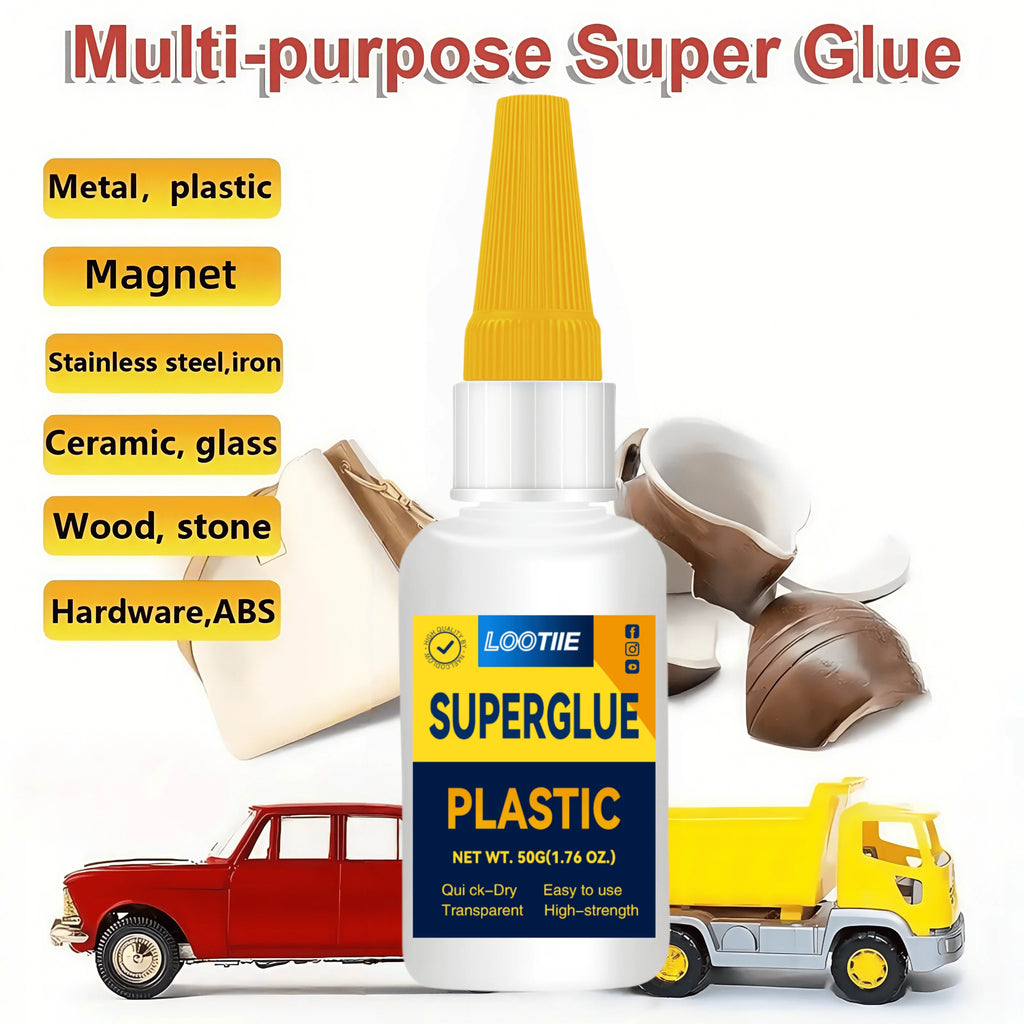 50g Super Glue – Fast-Drying Multi-Purpose Instant Adhesive Instant Adhesive Glue QXL