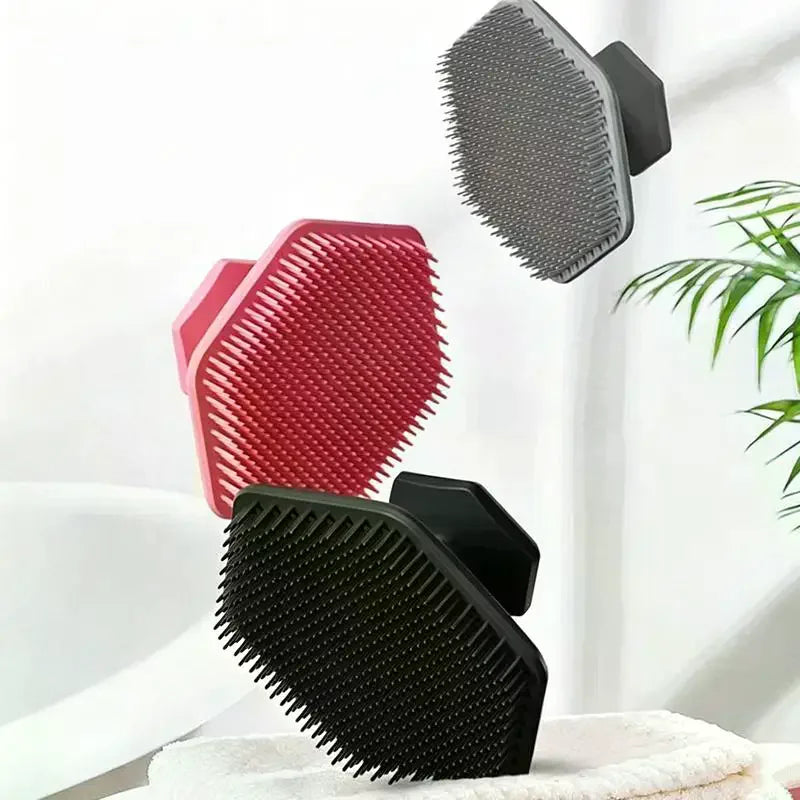 2-Pack Silicone Face Scrub Brush | Deep Clean & Beard Tool Facial Cleansing Brush QXL