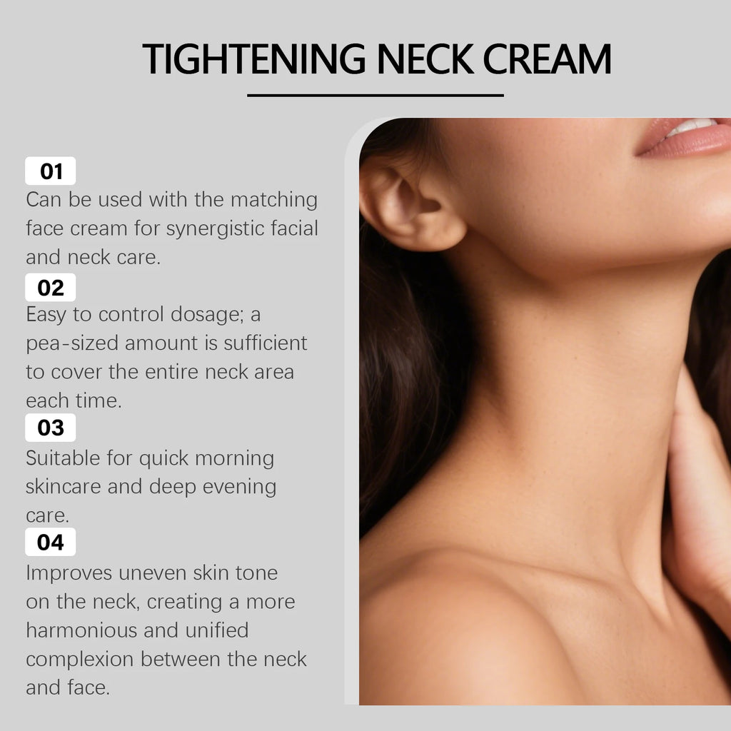 OUHOE Firming Collagen Neck Cream – Lifting & Moisturizing 50g Neck Firming Cream QXL