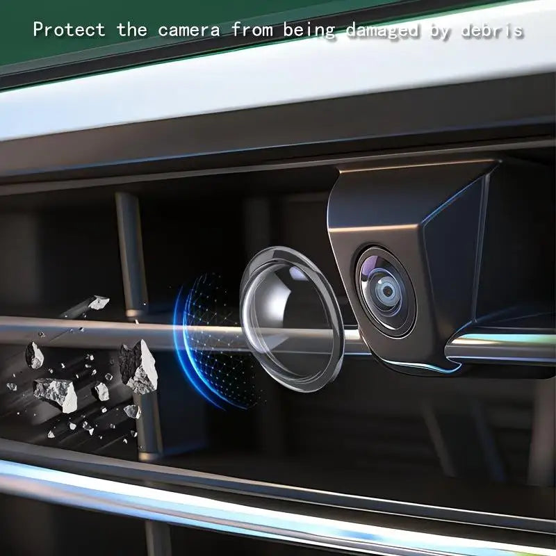 2-Pack Car Camera Protective Covers – Front & Rear 360° Camera Protective Cover QXL