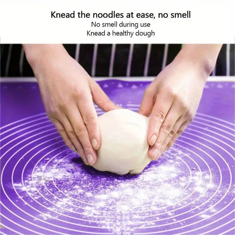 Large Non-Stick Silicone Baking Mat for Dough & Pizza Silicone Baking Mat QXL