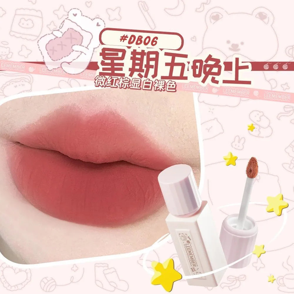 Creamy Velvet Matte Liquid Lipstick | Nude Lip Tint Matte Liquid Lipstick QXL DB06