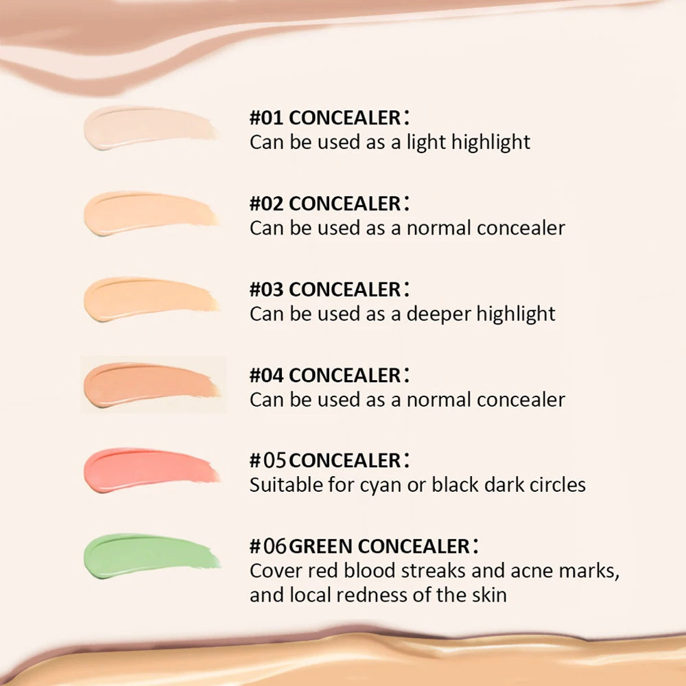 Beauty Glazed 3-in-1 Color Correcting Concealer Palette Concealer Palette QXL