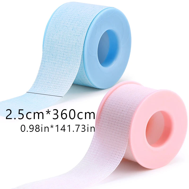 Eyelash Extension Tape | Breathable Non-Woven Under Eye Patches Lash Extension Tape QXL Mix 2.5x360cm 2pcs