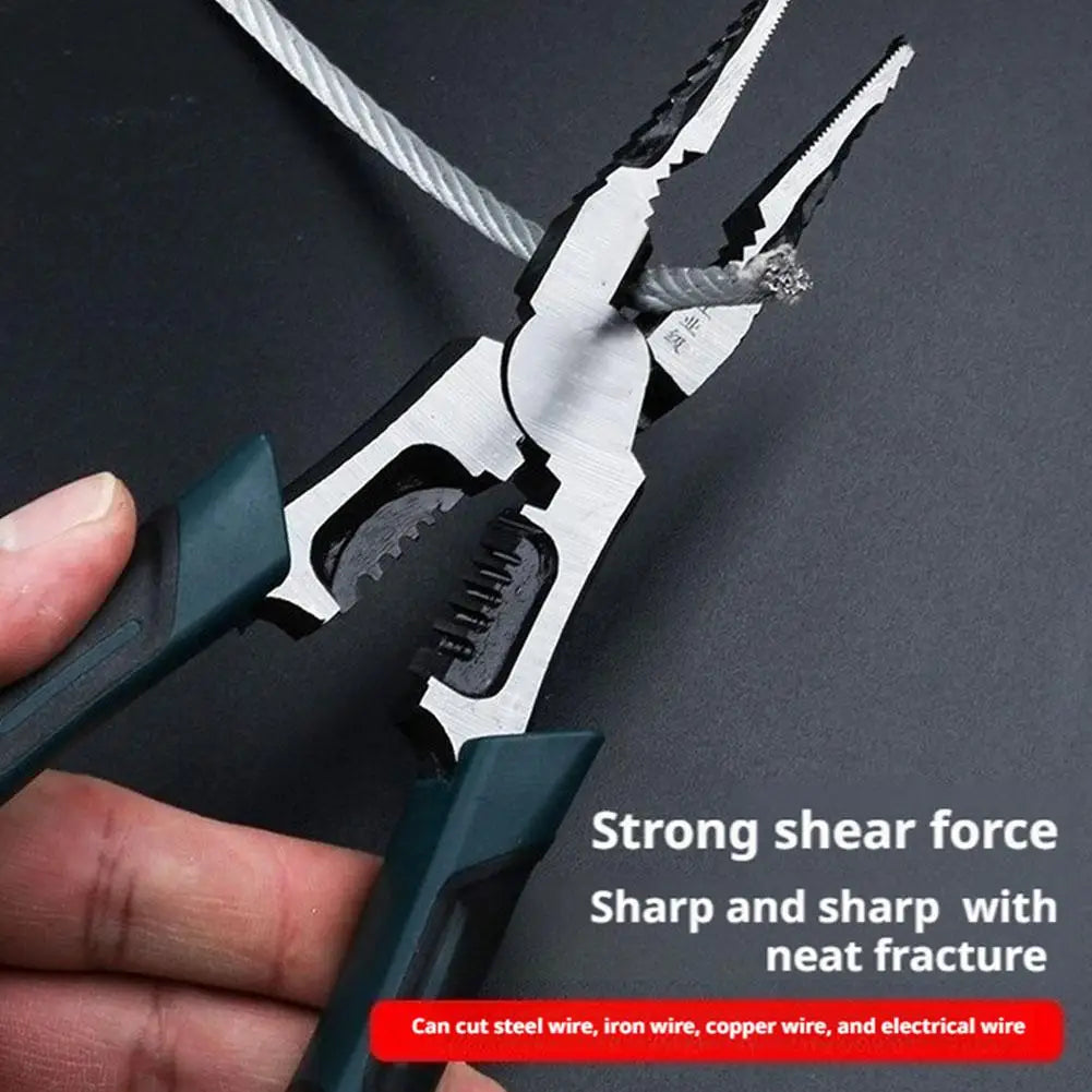 9-in-1 Multi-Function Cutting Pliers | Wire Stripper & Crimper Multi-Function Pliers QXL
