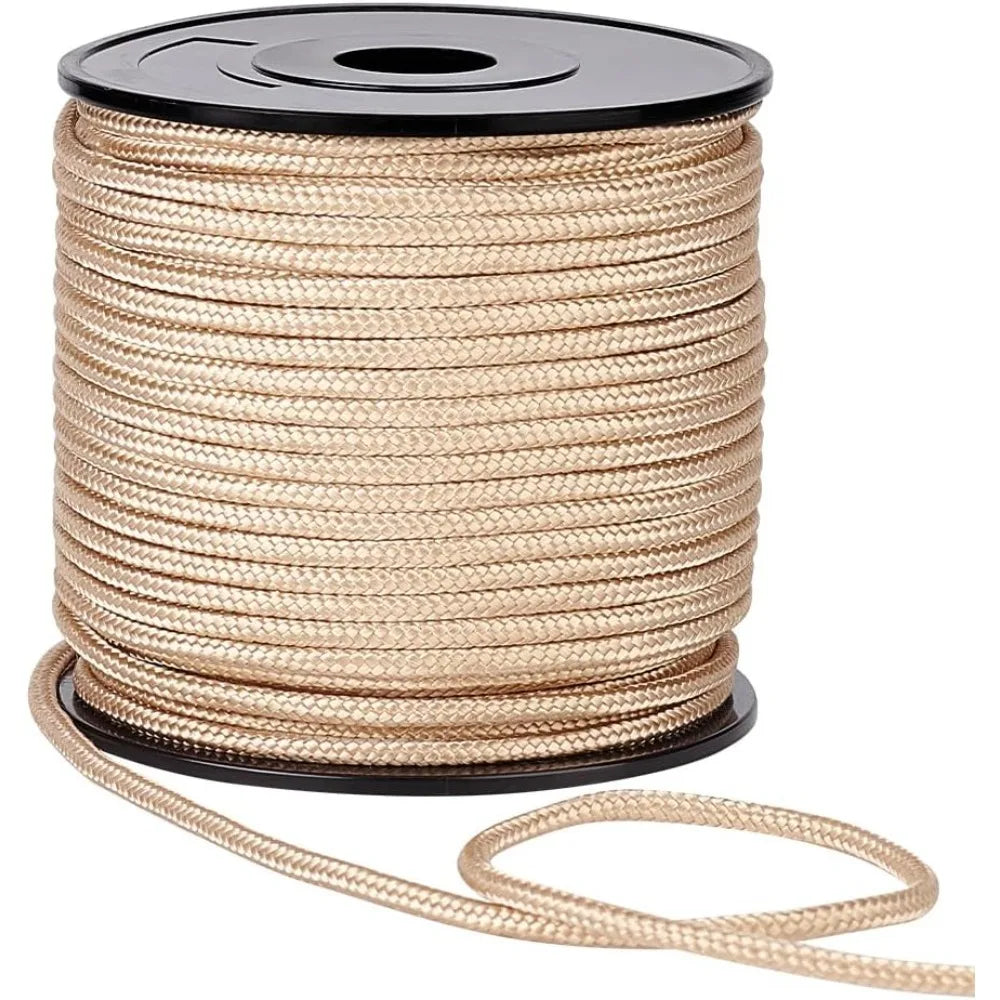54 Yards 3mm Braided Nylon Cord – Blinds, Craft & Garden Braided Nylon Cord QXL