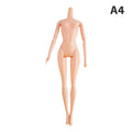 11-Joint Poseable Doll Body 26/27cm | Brown & Dark Skin Tones Poseable Doll Body QXL A4