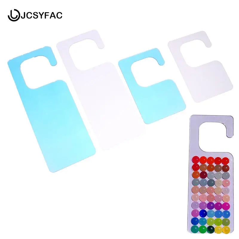 Aurora Acrylic Nail Swatch Display Board with Hook | Color Chart Nail Display Board QXL