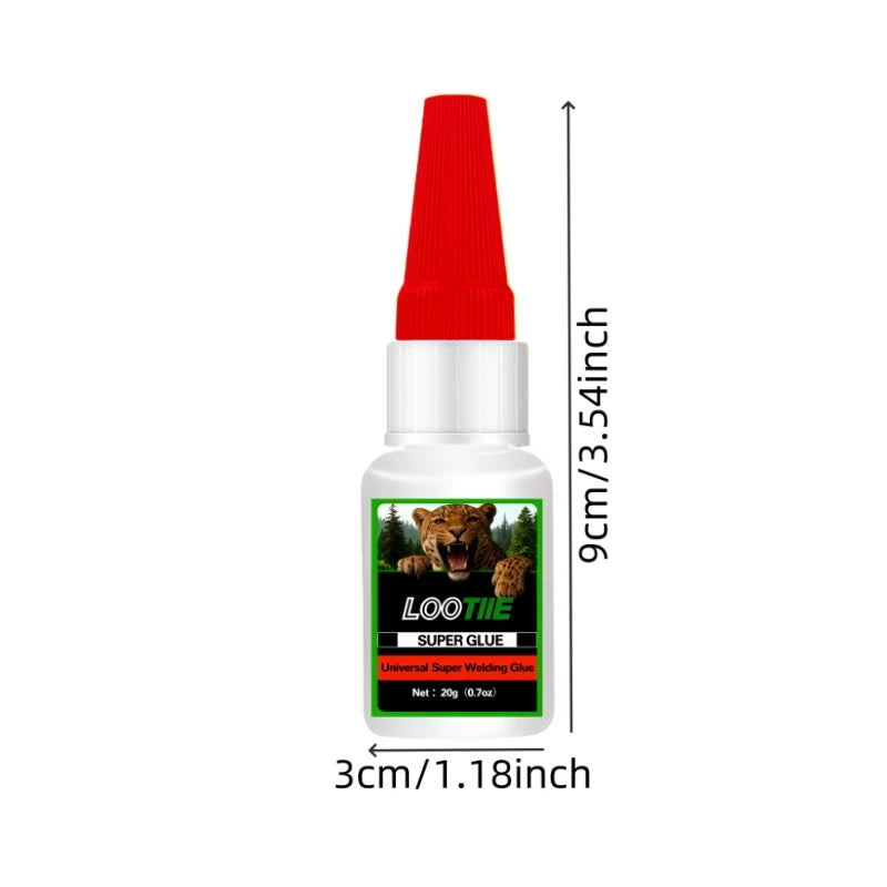 4×20g Waterproof Strong Glue – Shoes, Metal, Leather & More Multi-Purpose Adhesive QXL