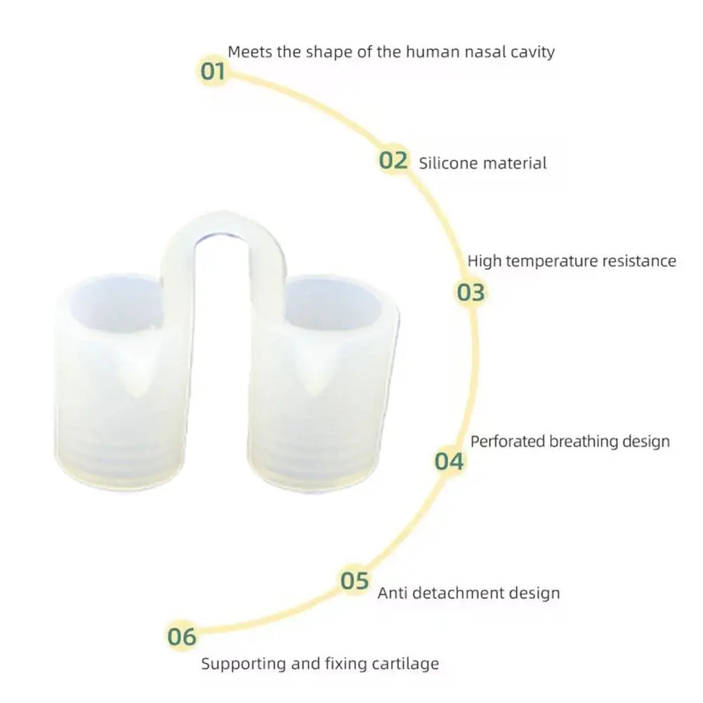 Silicone Nasal Dilator Nose Clip | Anti-Snoring Sleep Aid Nasal Dilator QXL