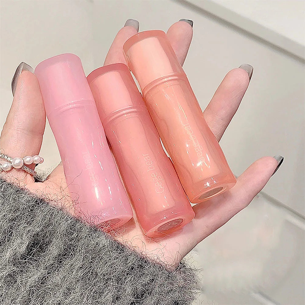 Gege Bear Mirror Lip Gloss – Hydrating & Moisturizing Color Lip Gloss QXL