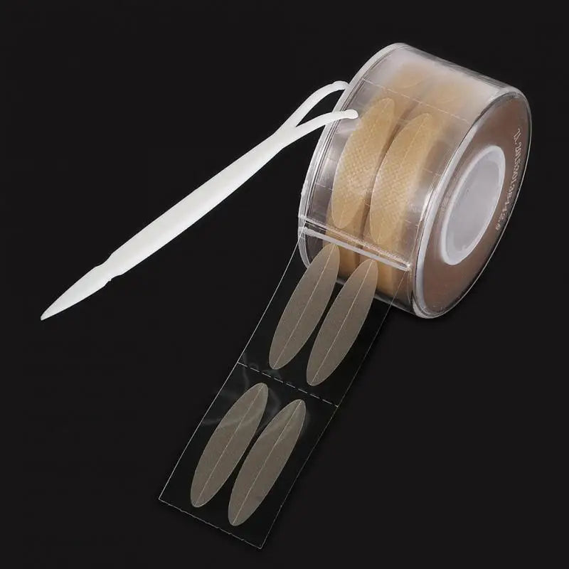 Invisible Double Eyelid Tape Strips 240–600 Pcs | Clear & Gray Eyelid Tape Strips QXL 600Pcs 02 L