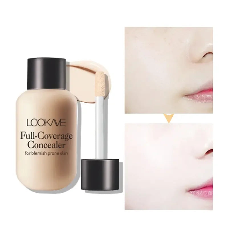 VERONNI Liquid Concealer – Full Coverage Matte Finish 12g Liquid Concealer QXL