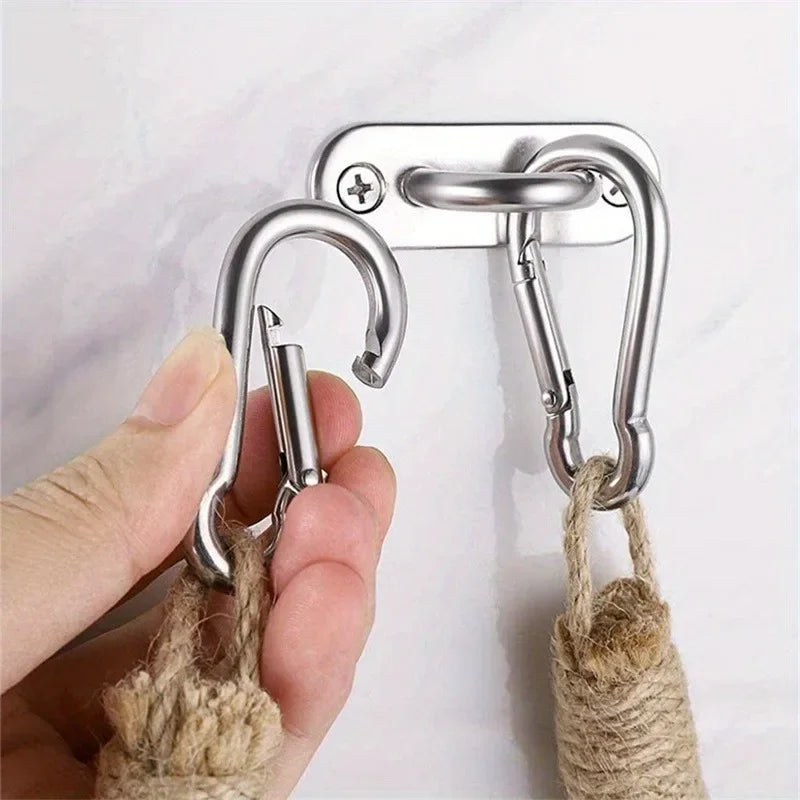 Retro Hemp Rope Toilet Paper Holder | Rust-Proof Steel Toilet Paper Holder QXL
