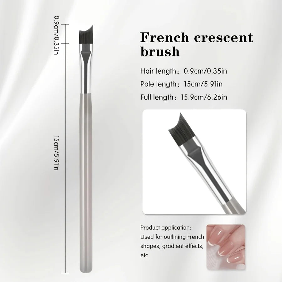 French Crescent Nail Art Pen – Precision Manicure Brush Tool Nail Art Pen QXL