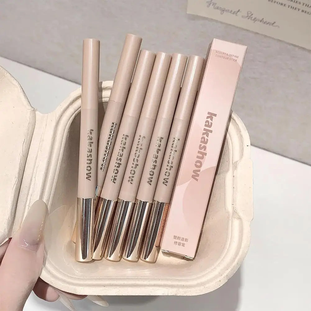 2-in-1 Contouring Pen & Brush | 3D Bronzer Contour Stick Bronzer Contour Stick QXL