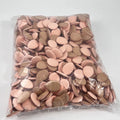 100-Pack Mini Finger Puff Sponge Applicators | Air Cushion Makeup Sponge Puffs QXL Brown 100Pcs