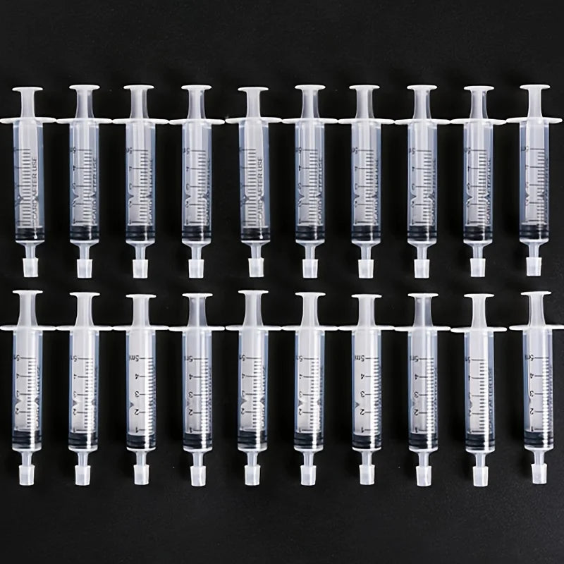5ml Plastic Syringe Perfume Refill Dispensers – 10/20 Pack Perfume Refill Syringe QXL 5ml 20pcs