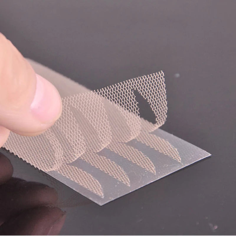 240-Pc Lace Mesh Double Eyelid Tape | Invisible Shaping Stickers Eyelid Shaping Tape QXL