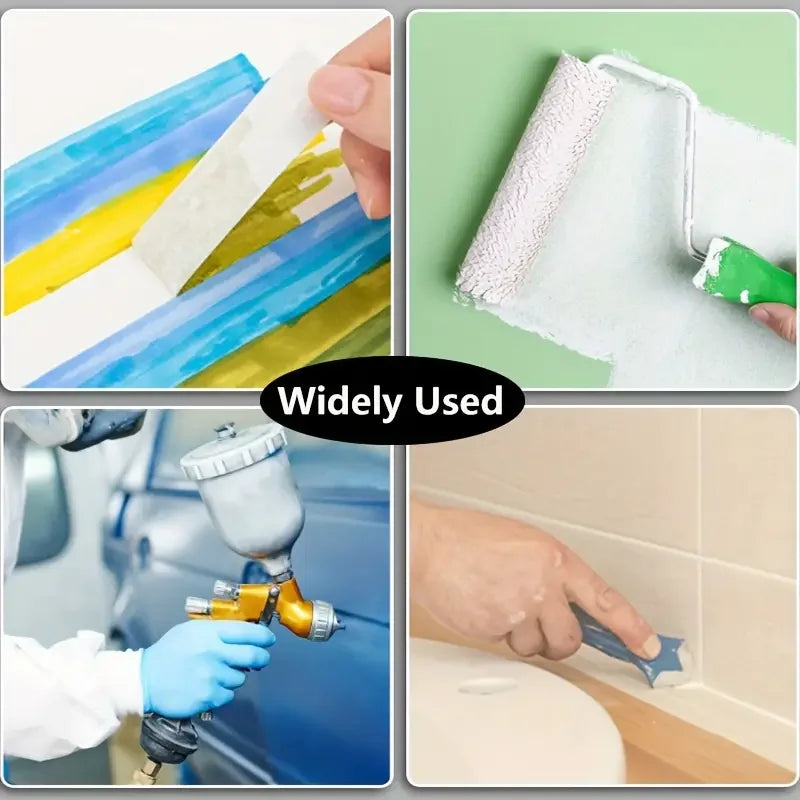 3-Roll Acid-Free Watercolor Masking Tape | 1.5, 2 & 3cm Widths Artist Masking Tape QXL