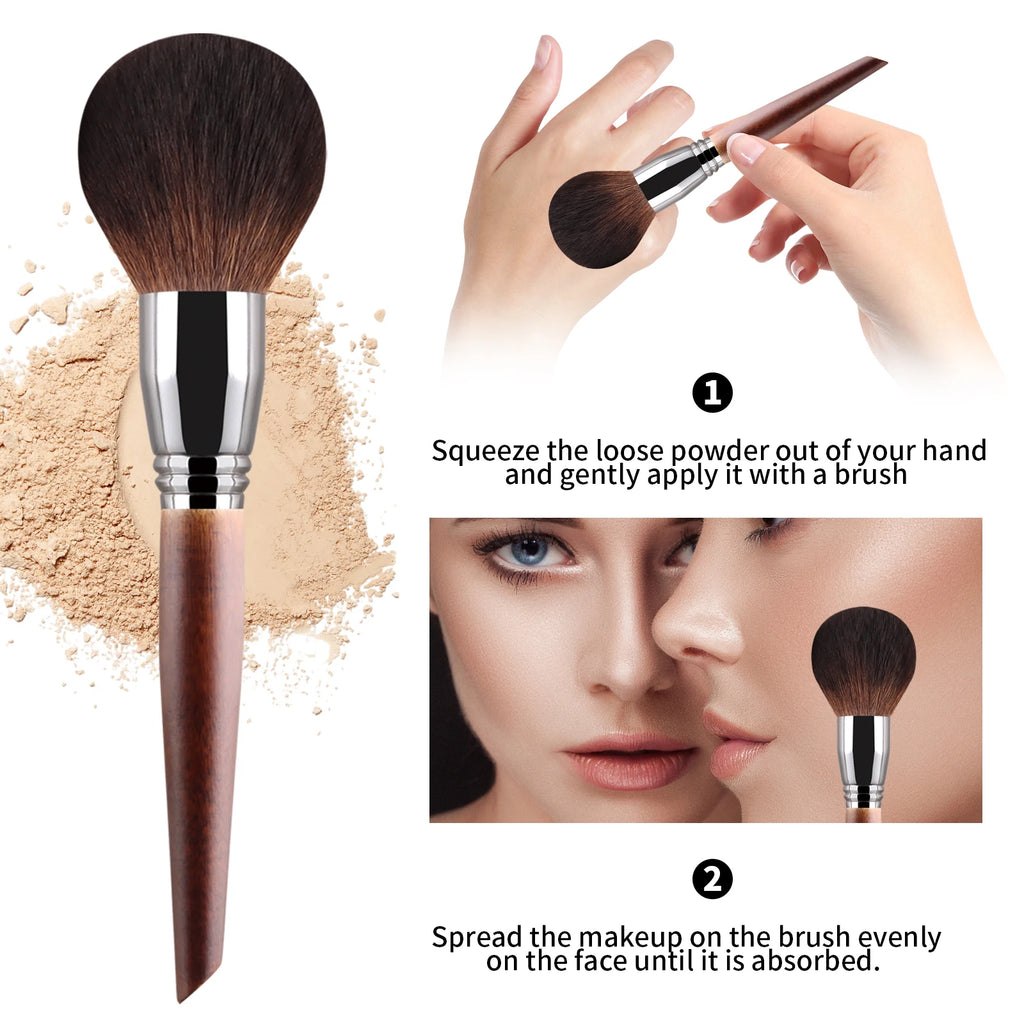 Ronshadow Single Makeup Brush – Powder, Eyeshadow & Smudge Single Makeup Brush QXL