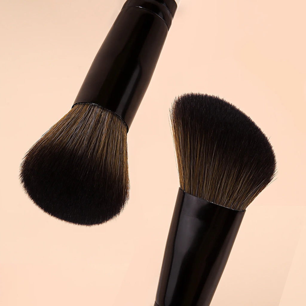 KOSSHOW Dual-Ended Contour Brush | Bronzer & Highlighter Contour Makeup Brush QXL