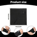 Sports Wristband Bag with Zipper | Running & Cycling Pouch Sports Wrist Bag QXL Black