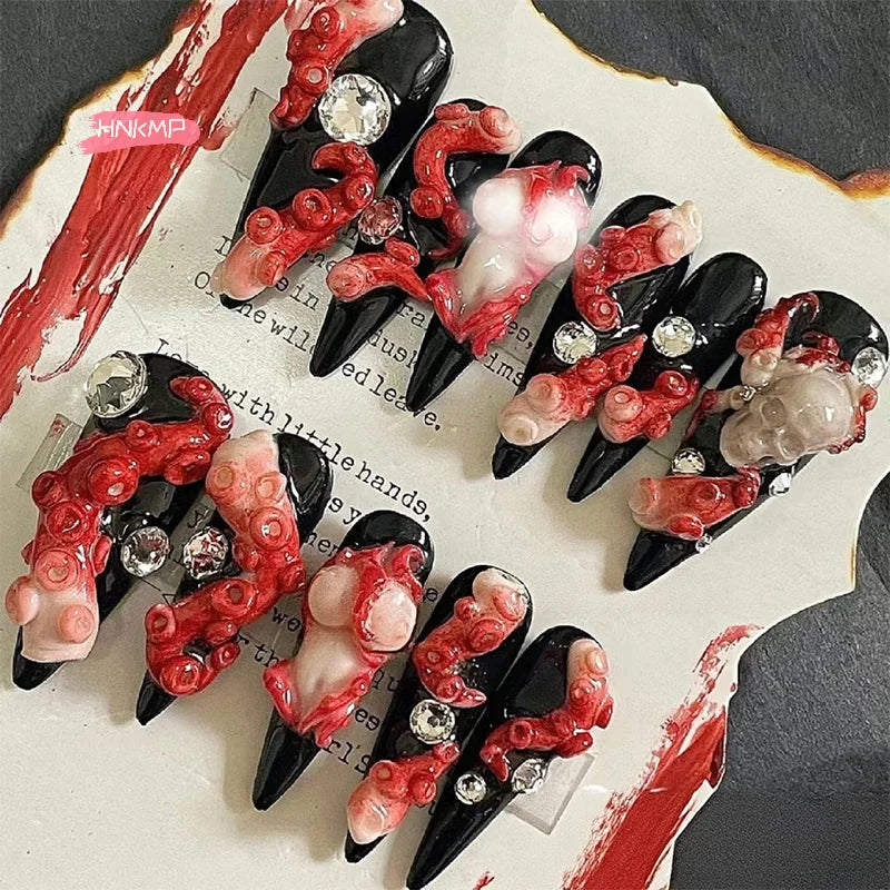 3D Silicone Nail Art Mold – Bunny, Strawberry & Ocean Designs Nail Art Mold QXL