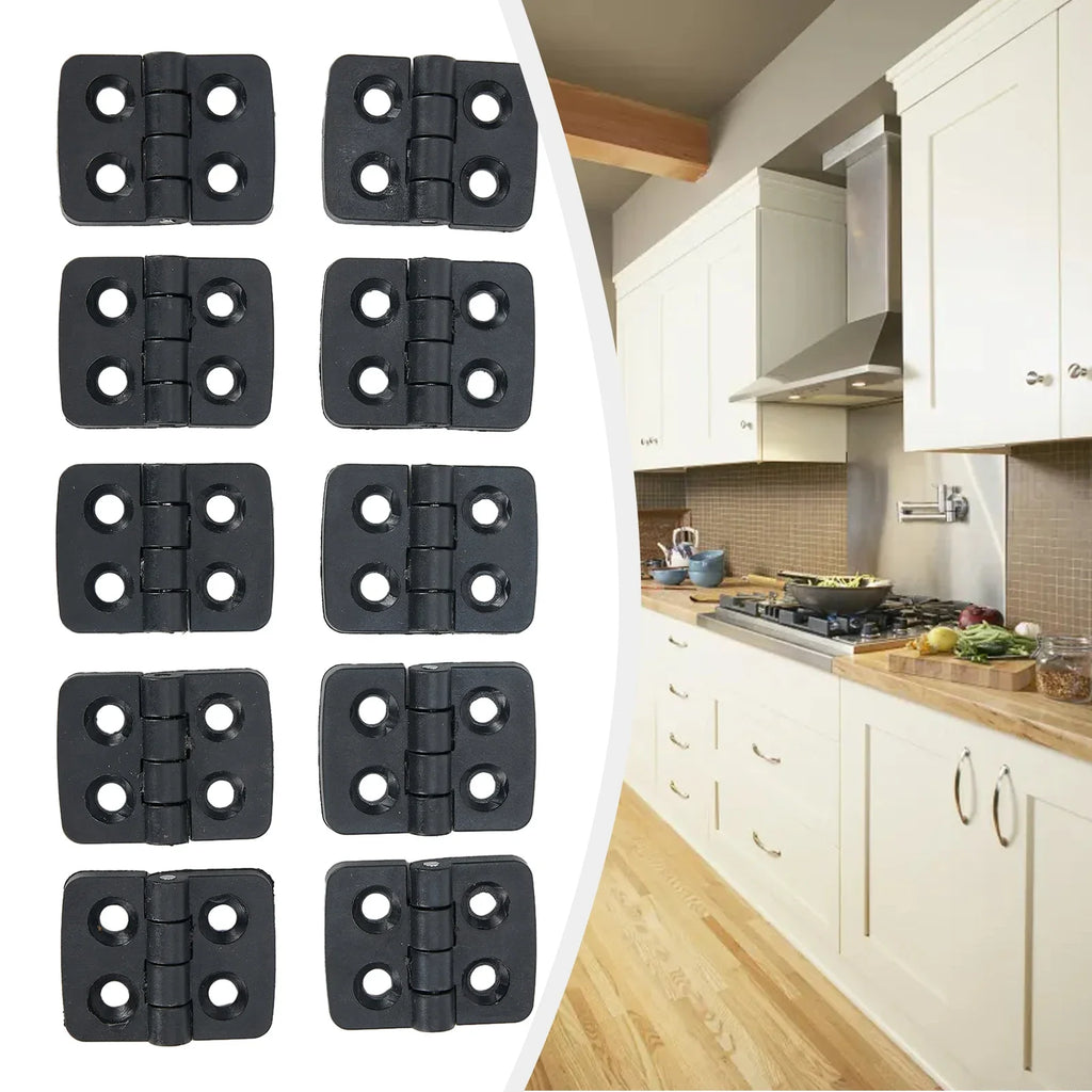 Nylon Plastic Butt Hinges Cabinet & Electric Box – 2 Pack Plastic Butt Hinges QXL